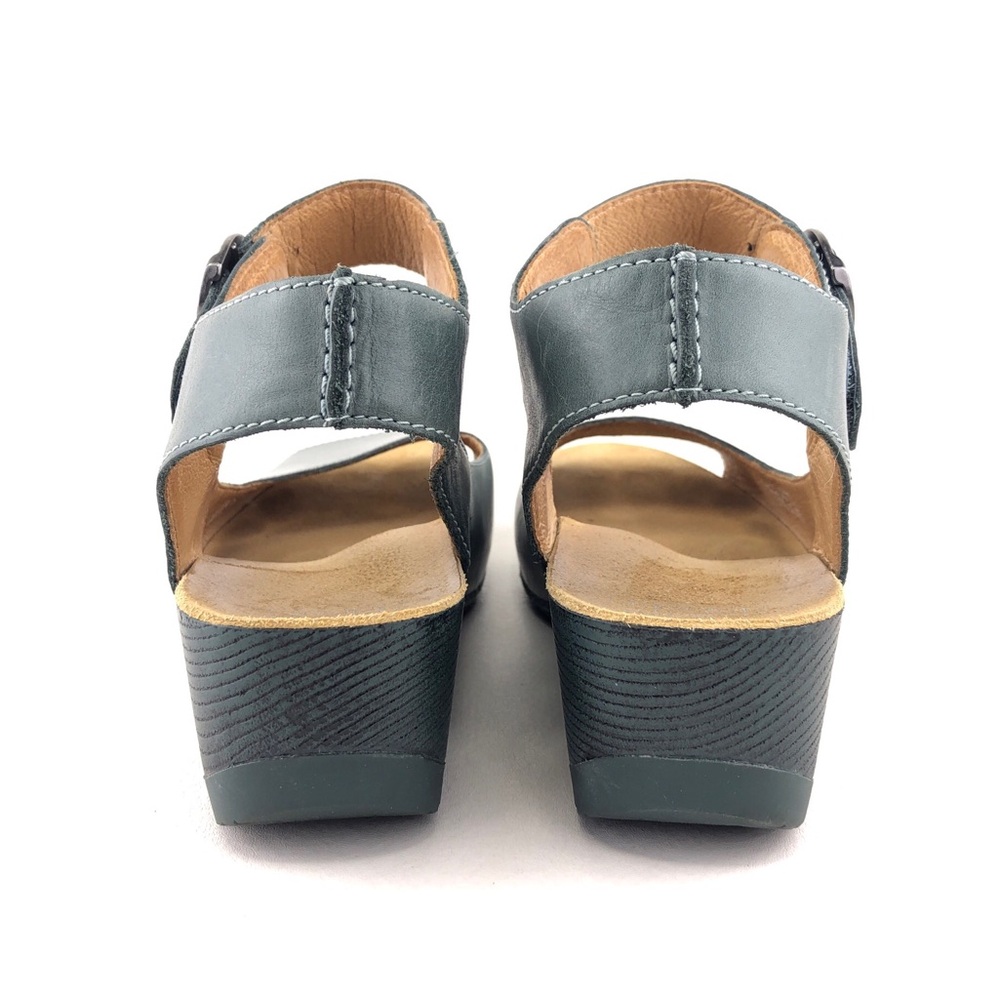 Dansko Tiana Peep Toe Wedge Sandals EUR 41 - Picture 6 of 15